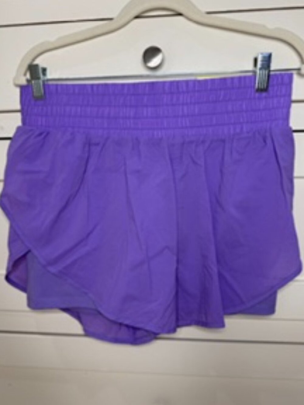 Women's Athletic Translucent Tulip Shorts With Shorts